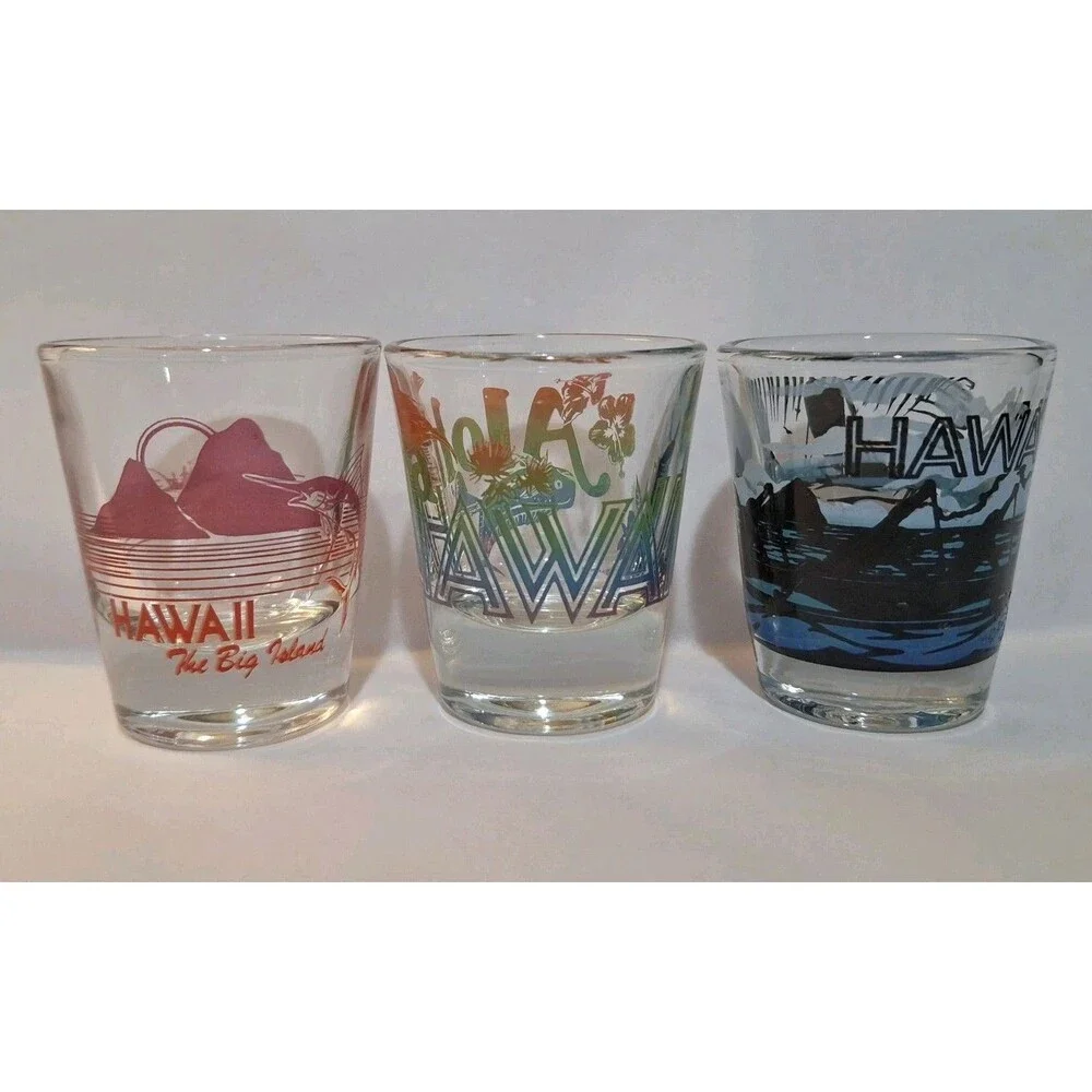 Shot Glasses 3 Hawaii